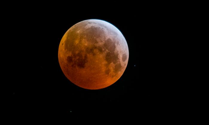 Scarlet-Colored Moon Expected During Sunday’s Total Lunar Eclipse