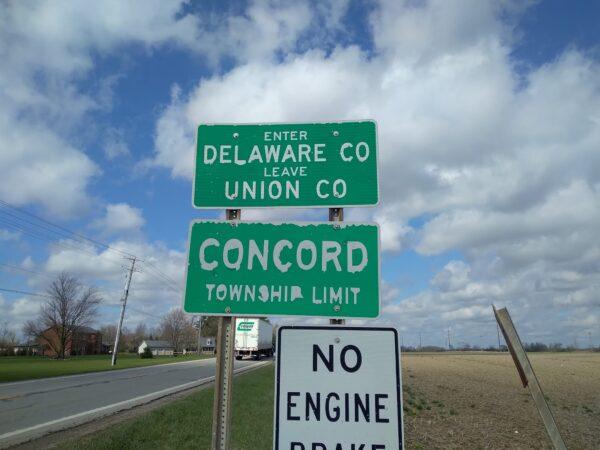 A lot of traffic is expected on the country and city roads of Delaware County in central Ohio on Saturday, April 23. Former President Donald Trump will be speaking at the Delaware County Fairgrounds at 7 p.m. that evening, his second appearance in the battleground state in less than a year. (Michael Sakal/The Epoch Times)