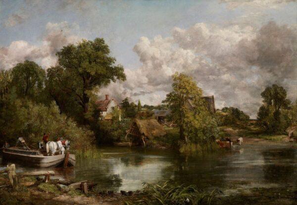 “The White Horse," 1819, by John Constable. Oil on canvas; 51 3/4 inches by 74 1/8 inches. The Frick Collection. (Public Domain)