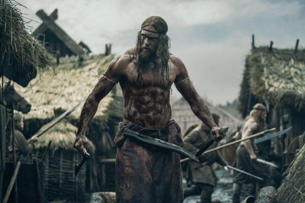 Alexander Skarsgård as Amleth in "The Northman." (Focus Features)