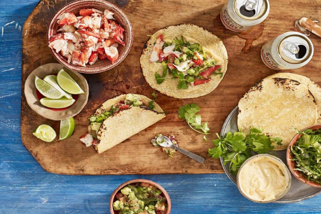 Spicy Lobster Tacos