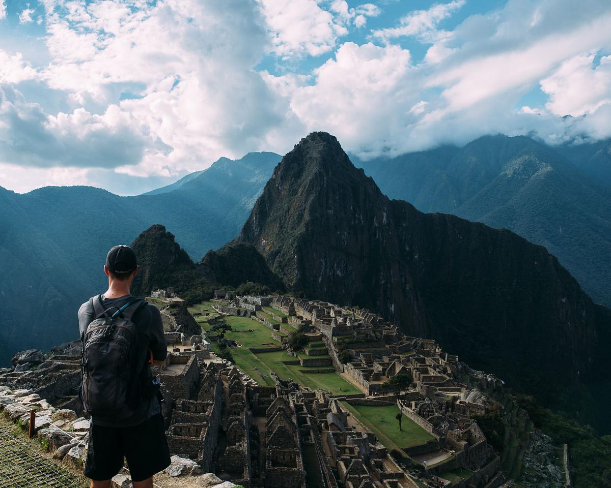 During a side trip from Lima to Machu Picchu. (Courtesy of <a href="https://www.instagram.com/theworldwalk/">Tom Turcich</a>)