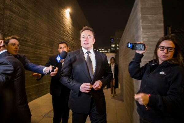 Elon Musk, chief executive officer of Tesla Inc., in Los Angeles on Dec. 3, 2019. (Apu Gomes/Getty Images)