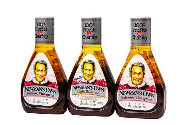 All profits from Newman’s salad dressing brand are donated to charity.<br/>(Ken Wolter/Shutterstock)