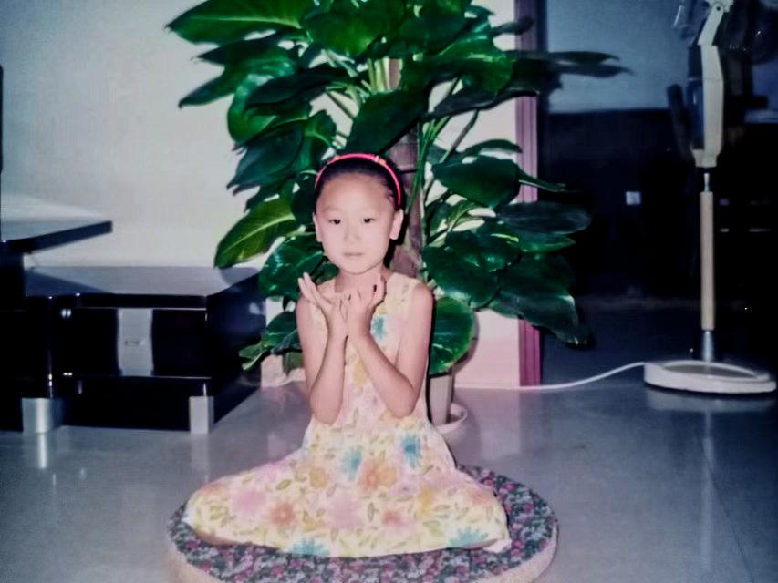 Zhang Minghui at the age of five in 2003. (Courtesy of Zhang Minghui)