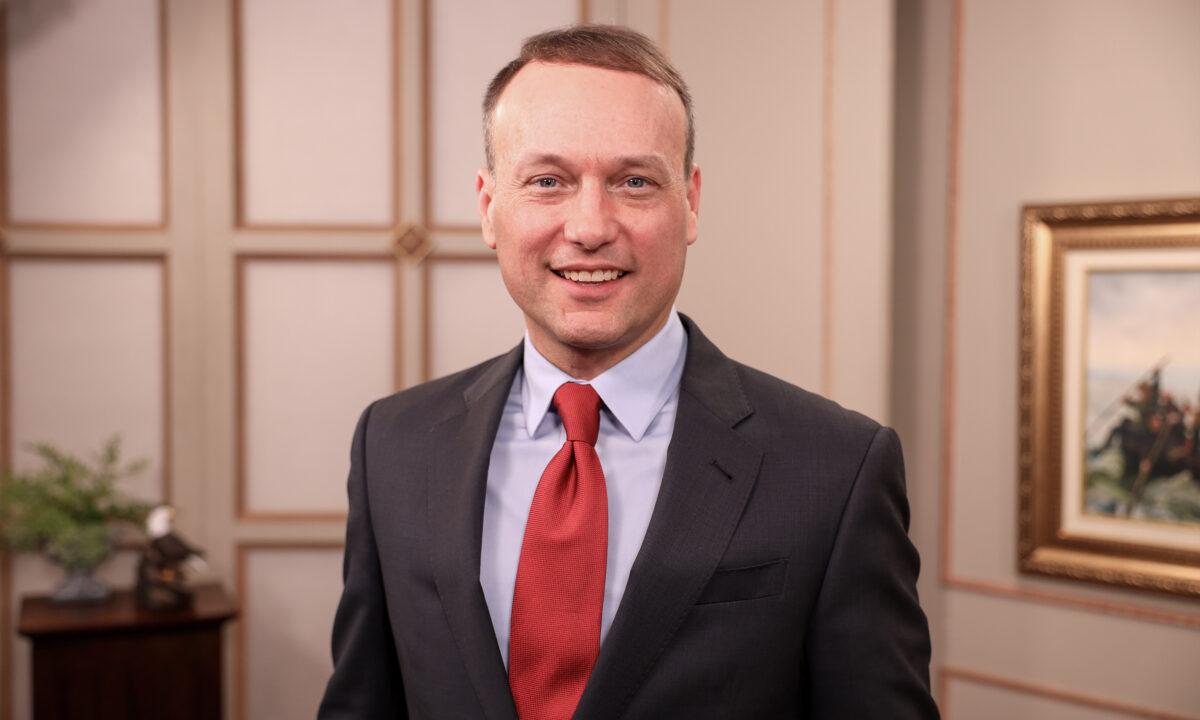 Adam Andrzejewski, founder and CEO of <a href="https://www.openthebooks.com/">OpenTheBooks.com</a> (Courtesy of the Conservative Partnership Institute)