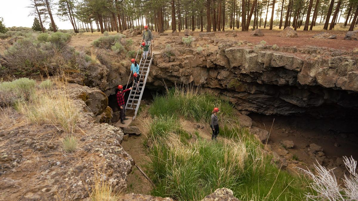 Deschutes National Forest is home to some 600 lava tube caves. (Chris Pleasance/Wanderlust/TNS)