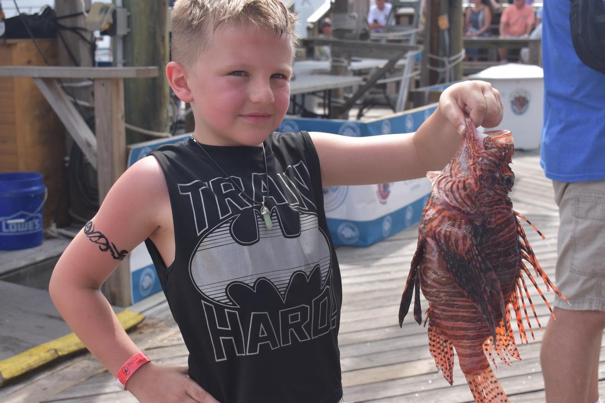 The thousands attending the accompanying festival will get to see lionfish up close—and partake in tastings. (Courtesy of Destin-Fort Walton Beach)