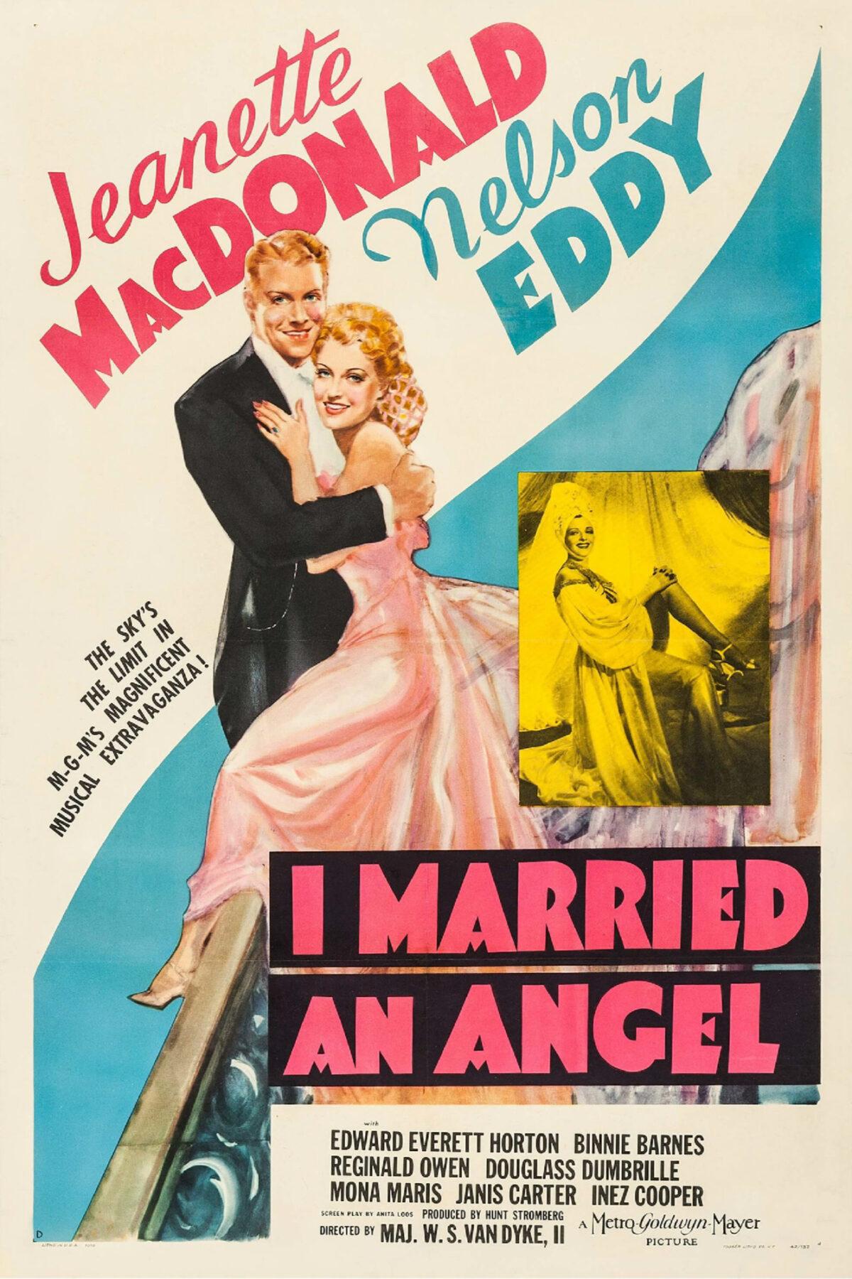 Poster for the 1942 American film "I Married an Angel." (Public Domain)