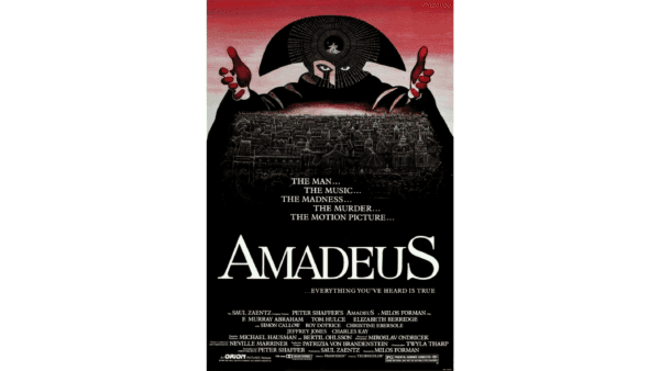 Promotional ad for "Amadeus." (Orion Pictures)