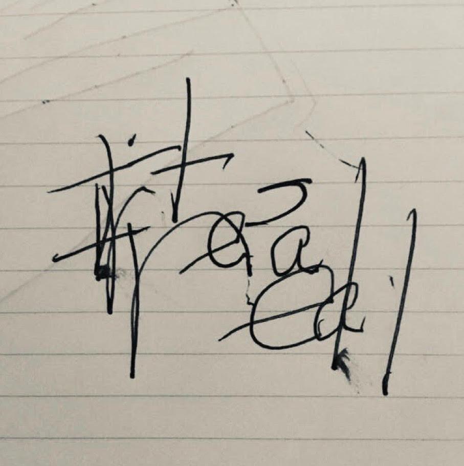 Tina scribbled "It's real" on a piece of paper after coming out of a coma, trying to express that she was in heaven. (Courtesy of <a href="https://itsrealheaven.com/">Tina Hines</a>)