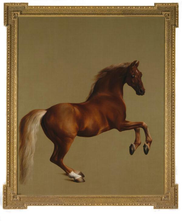 “Whistlejacket,” circa 1762, by George Stubbs. Oil on canvas; 116 5/8 inches by 97 5/8 inches. The National Gallery, London. (The National Gallery, London)