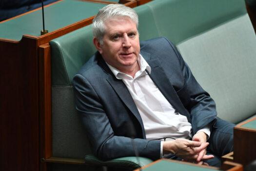 Brendan O'Connor, shadow defence minister and the Member for Gorton during the opening of the House of Representatives at Parliament House in Canberra, Australia, on June 18, 2020. (Sam Mooy/Getty Images)