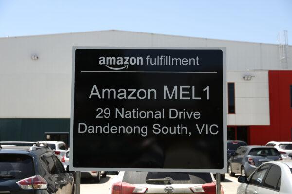 General views of the Amazon Fulfillment Centre in Melbourne, Australia, on Nov. 23, 2017. (Robert Cianflone/Getty Images)