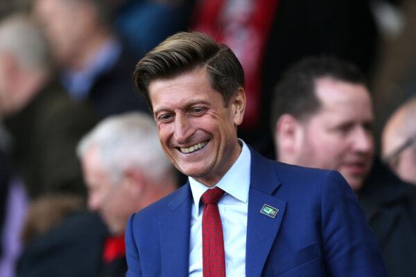 Steve Parish, chairman of Crystal Palace, looks on prior to the Premier League match between AFC Bournemouth and Crystal Palace at Vitality Stadium in Bournemouth, England, on April 7, 2018. (Photo by Alex Morton/Getty Images)