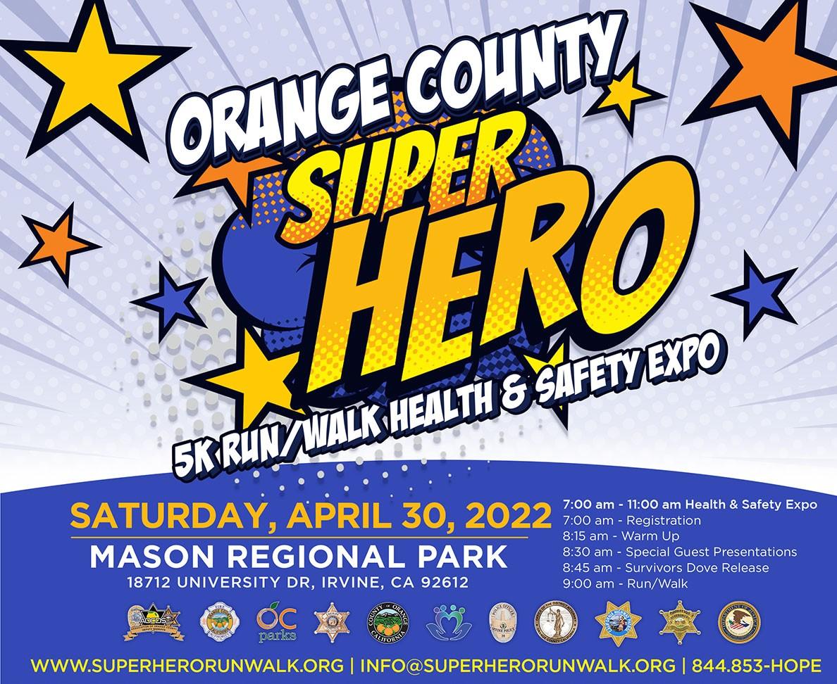 OC Community Invited to Crime Survivors ‘Super Hero’ 5K