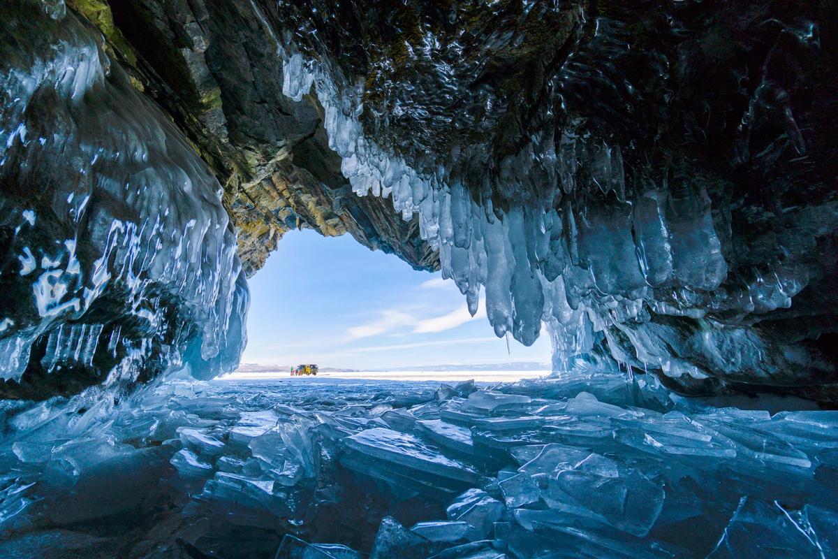 Ice cave, Sabrina Inderbitzi, Switzerland. (Courtesy of Sabrina Inderbitzi/<a href="https://www.worldnaturephotographyawards.com/">World Nature Photography Award</a>)