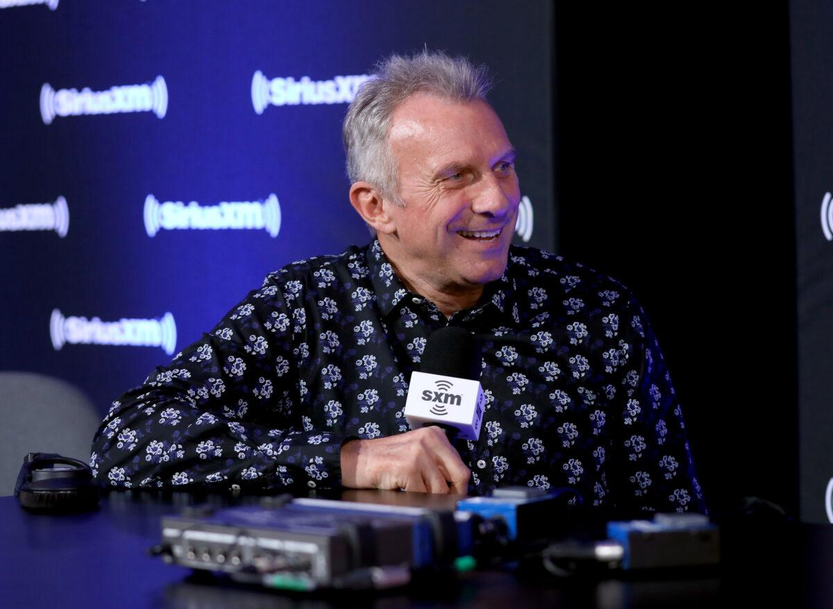Former NFL player Joe Montana speaks onstage during day 3 of SiriusXM at Super Bowl LIV in Miami, on Jan. 31, 2020. (Cindy Ord/Getty Images for SiriusXM )