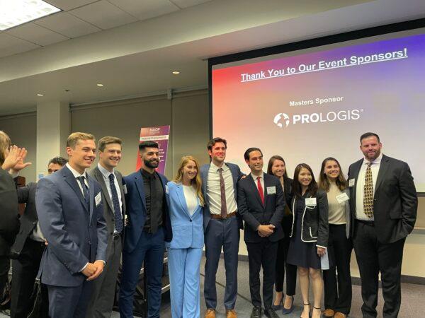 Real estate master’s candidates win Orange County’s first real estate challenge in Anaheim, Calif., on April 28, 2022. (Carol Cassis/The Epoch Times)