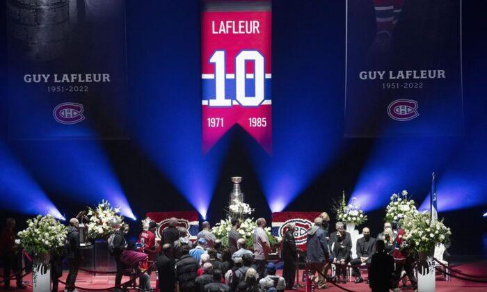 Fans Pay Tribute to Hockey Hall of Famer Guy Lafleur