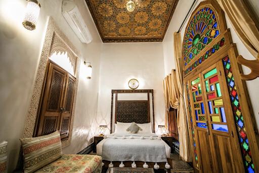 A room in Dar Borj. (Courtesy of Siu Ha)