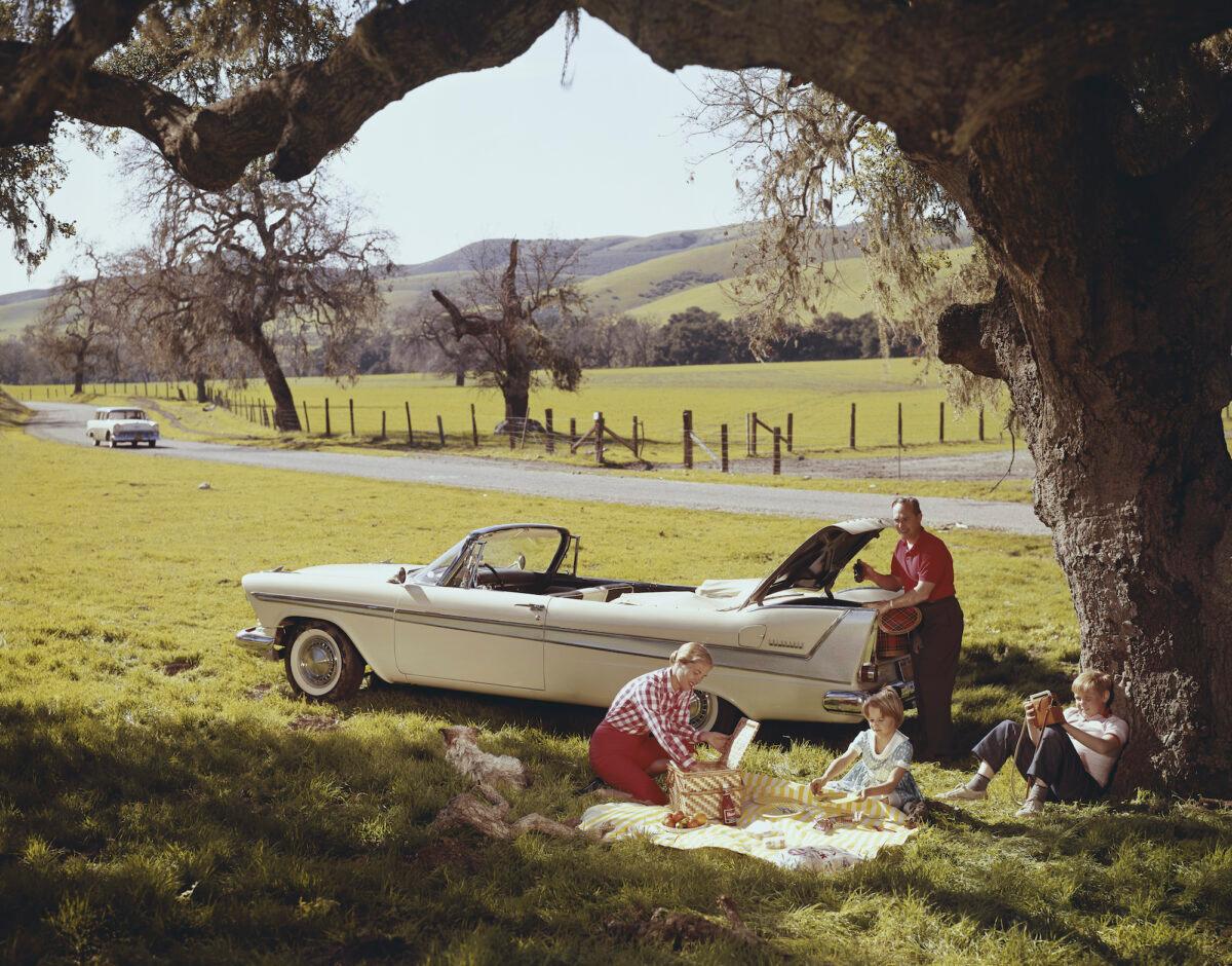 This undated photo shows a family having a picnic. (Getty Images)