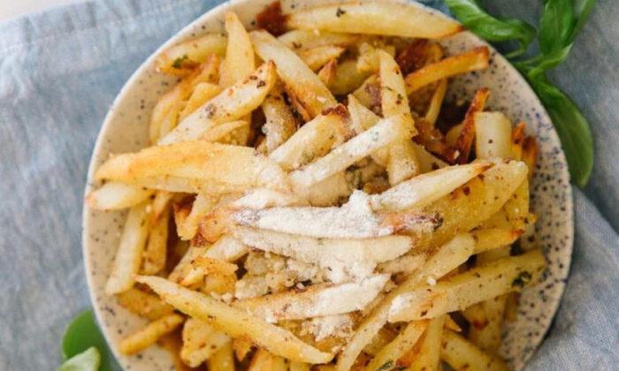 Oven Baked Homemade French Fries