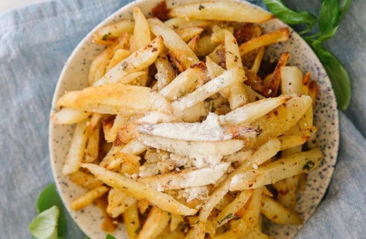 Oven Baked Homemade French Fries