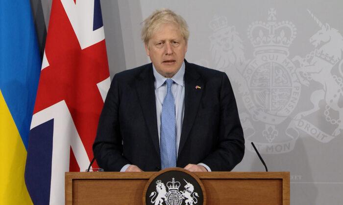 UK’s Johnson Hails Ukraine’s ‘Finest Hour,’ Predicts Victory Against Russian Invasion