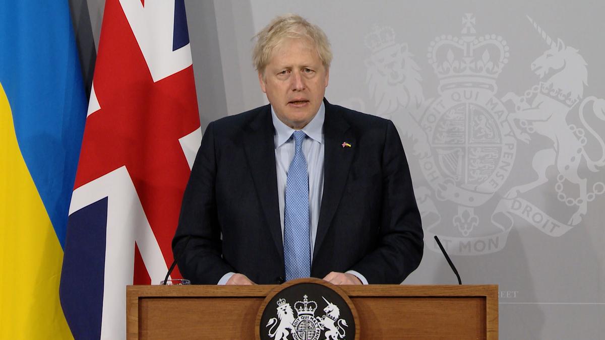 UK’s Johnson Hails Ukraine’s ‘Finest Hour,’ Predicts Victory Against Russian Invasion