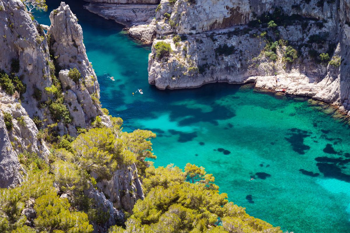 Cliffs of Cassis near Marseille. (Daniel Kloe/Shutterstock)