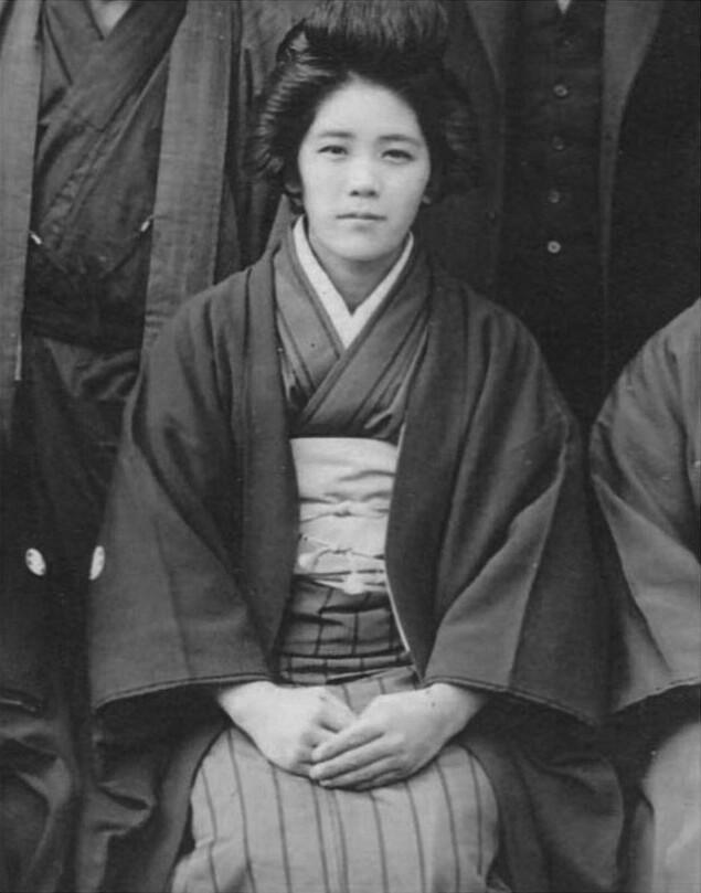 Kane Tanaka in 1923.