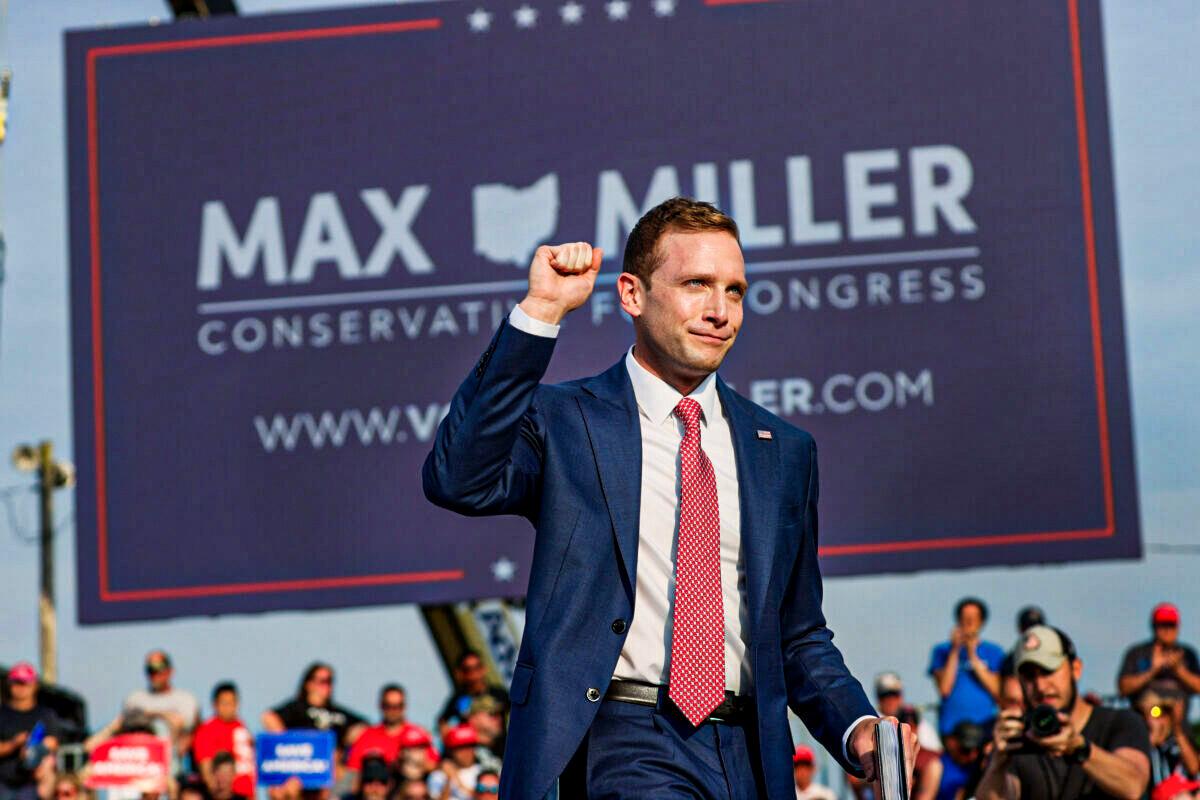 Trump-Endorsed Max Miller Wins Ohio Republican US House Primary