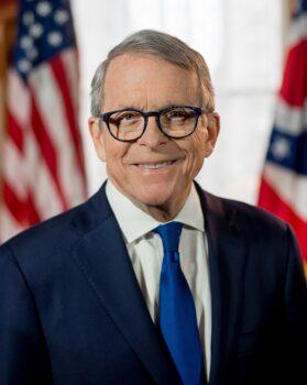 Ohio Gov. Mike DeWine won the GOP nomination in the May 3 primary election. DeWine, 75, is now facing Democrat Nan Whaley, the former mayor of Dayton in the November General Election. (Courtesy of Mike DeWine's office)