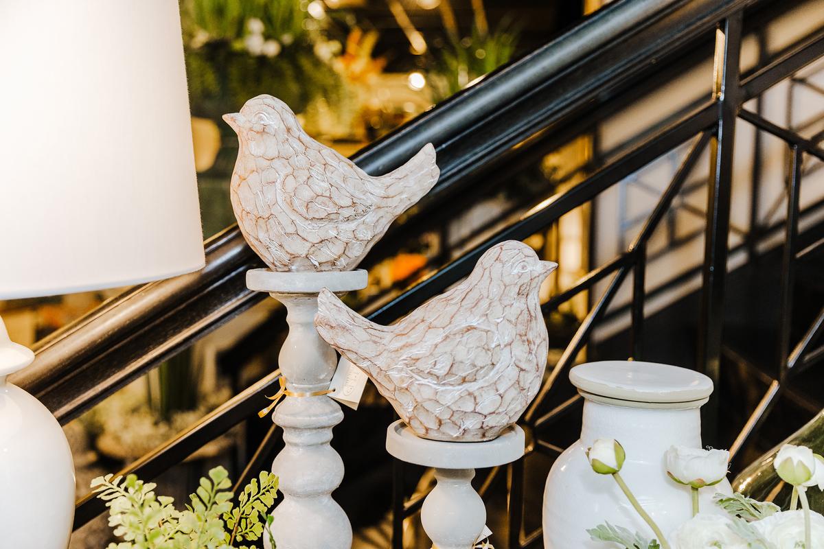 Birds are known as icons of freedom and eternity, so to have them soaring through your home is a wonderful way to bring positive energy into your space. (Provided photo/TNS)