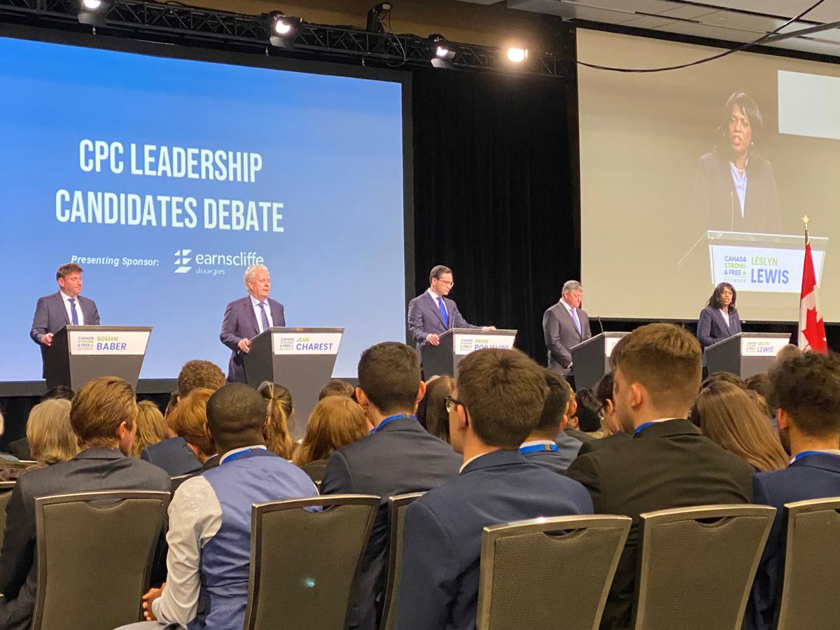 Conservative Leadership Debate: Poilievre, Charest Lock Horns Over Question About Charest’s Earnings From His Lobbying Work for Huawei