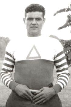 George "Hobby" Kinderdine scored the first two extra-point kicks in NFL History for the Dayton Triangles during the first game in the league's history in 1920. (Photo courtesy of Mark Fenner)