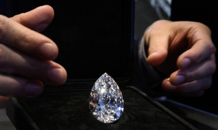 ‘The Rock’, a Record-Setting White Diamond, Goes up for Auction