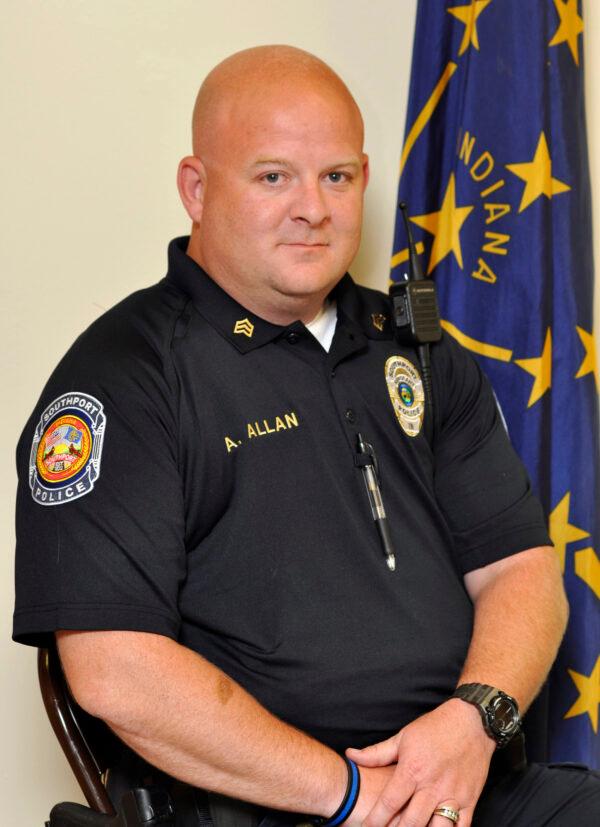 Southport Police Lt. Aaron Allan in a file photo. (Southport Police Department via AP)