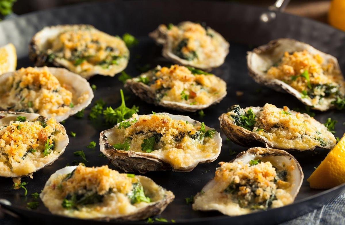 Oysters Rockefeller