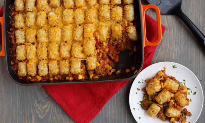 Tater Tot Casserole With Taco Seasoning