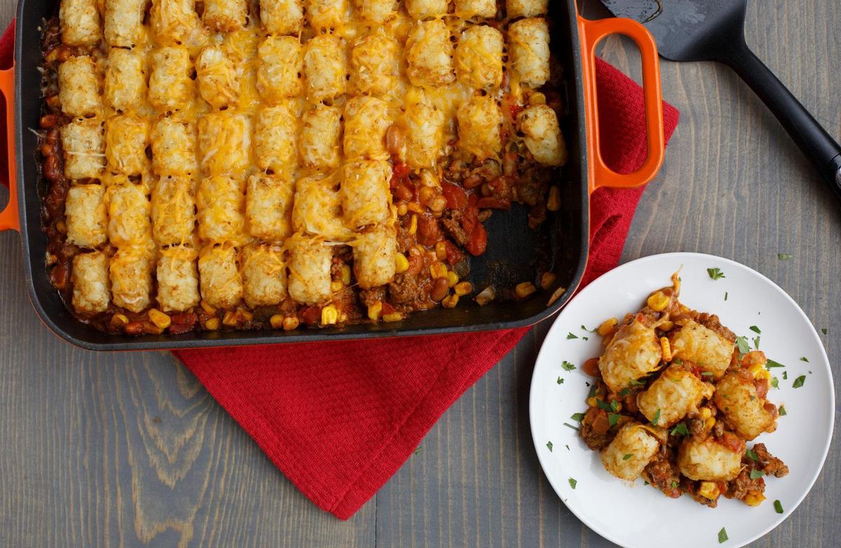 Tater Tot Casserole With Taco Seasoning