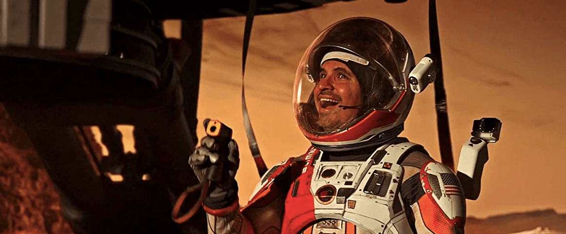 Fellow crew member Rick Martinez (Michael Peña), in "The Martian." (Twentieth Century Fox/Twentieth Century Fox Film Corporation)