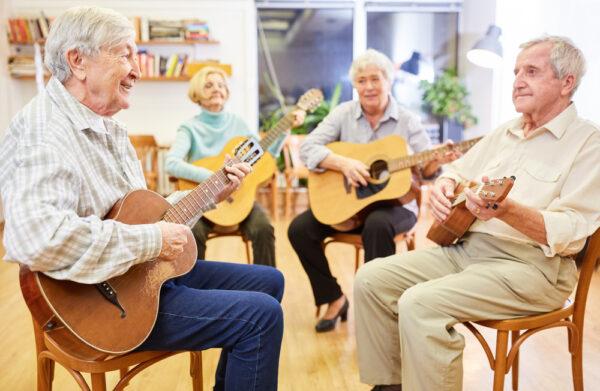 Melodic intonation therapy trains stroke survivors to communicate rhythmically to build stronger connections between brain regions. (Shutterstock)