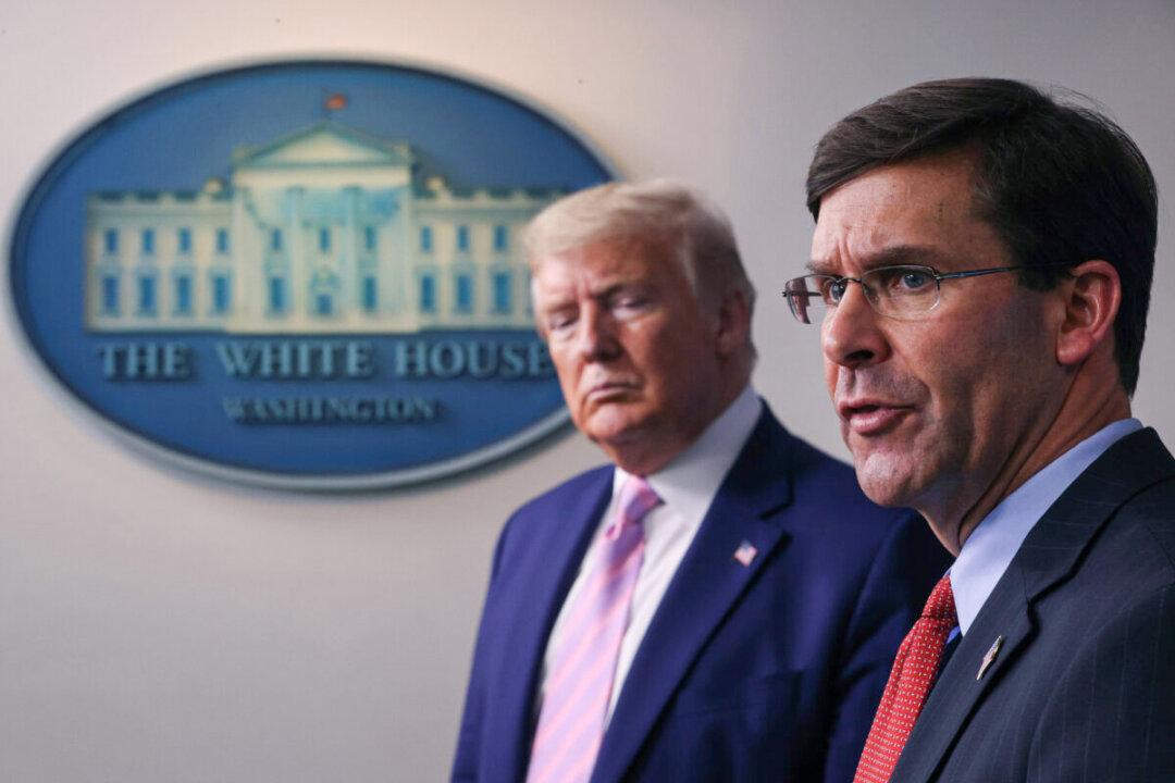 Trump Releases Rebuttal Following Mark Esper Interview