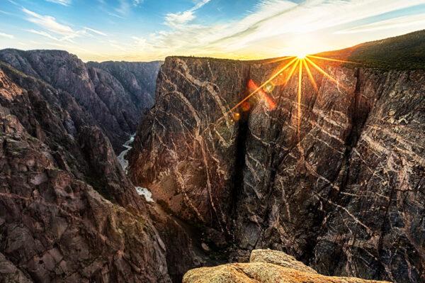 Black Canyon of the Gunnison National Park in Colorado. (Patrick Leitzk/Moment/GettyImages)