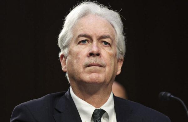  Central Intelligence Agency (CIA) Director William Burns testifies before the Senate Intelligence Committee in Washington, on March 10, 2022. (Kevin Dietsch/Getty Images)
