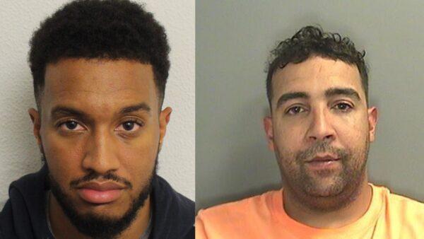 Paul Fontaine (L) and Frankie Sinclair, pictured in police mugshots taken in November 2020. (Metropolitan Police)