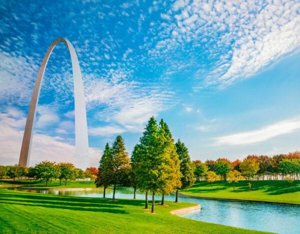 The Gateway Arch in the Gateway Arch National Park in Missouri. (Patricia Elaine Thomas/Shutterstock)