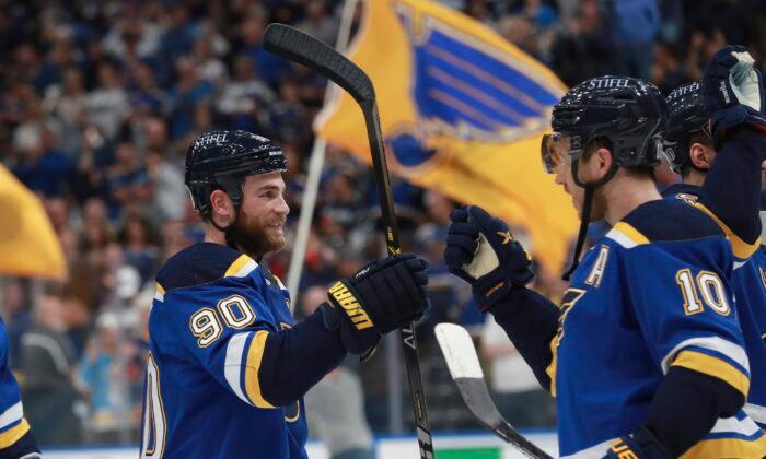 Blues Ride Unconventional Lineup Into NHL’s Second Round